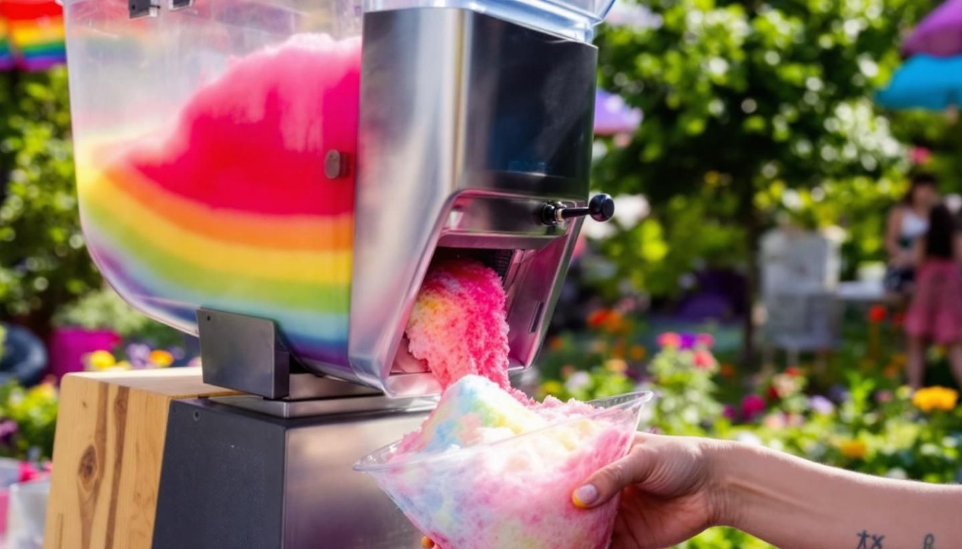 Organiser une fête réussie avec une machine à granita